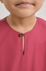 Patawali Boys Top - Magenta Pink