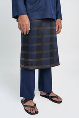 Samping Lajur Cengkih - Emas Biru