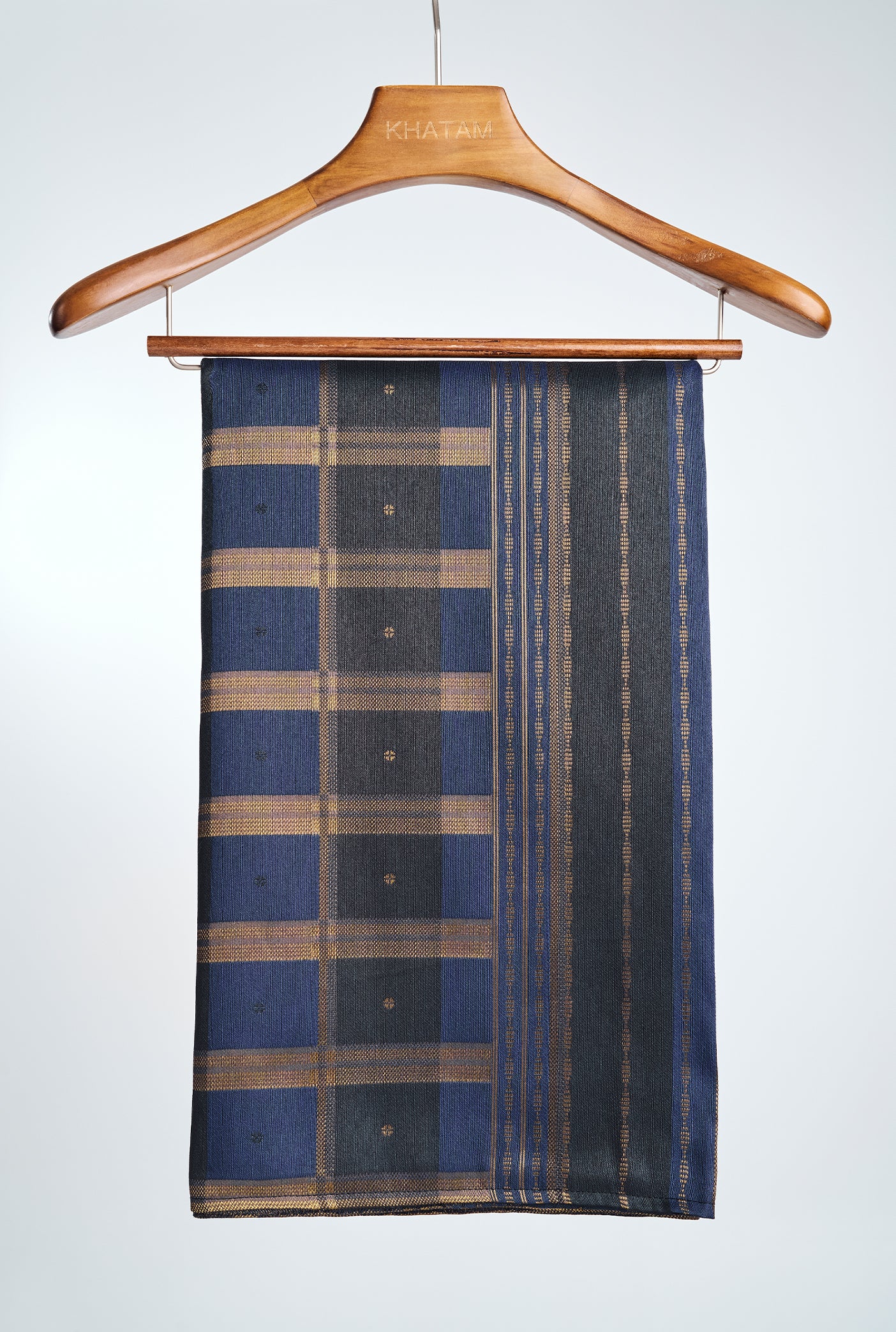 Samping Lajur Cengkih - Emas Biru