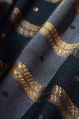 Boys Samping Lajur Cengkih - Emas Hitam