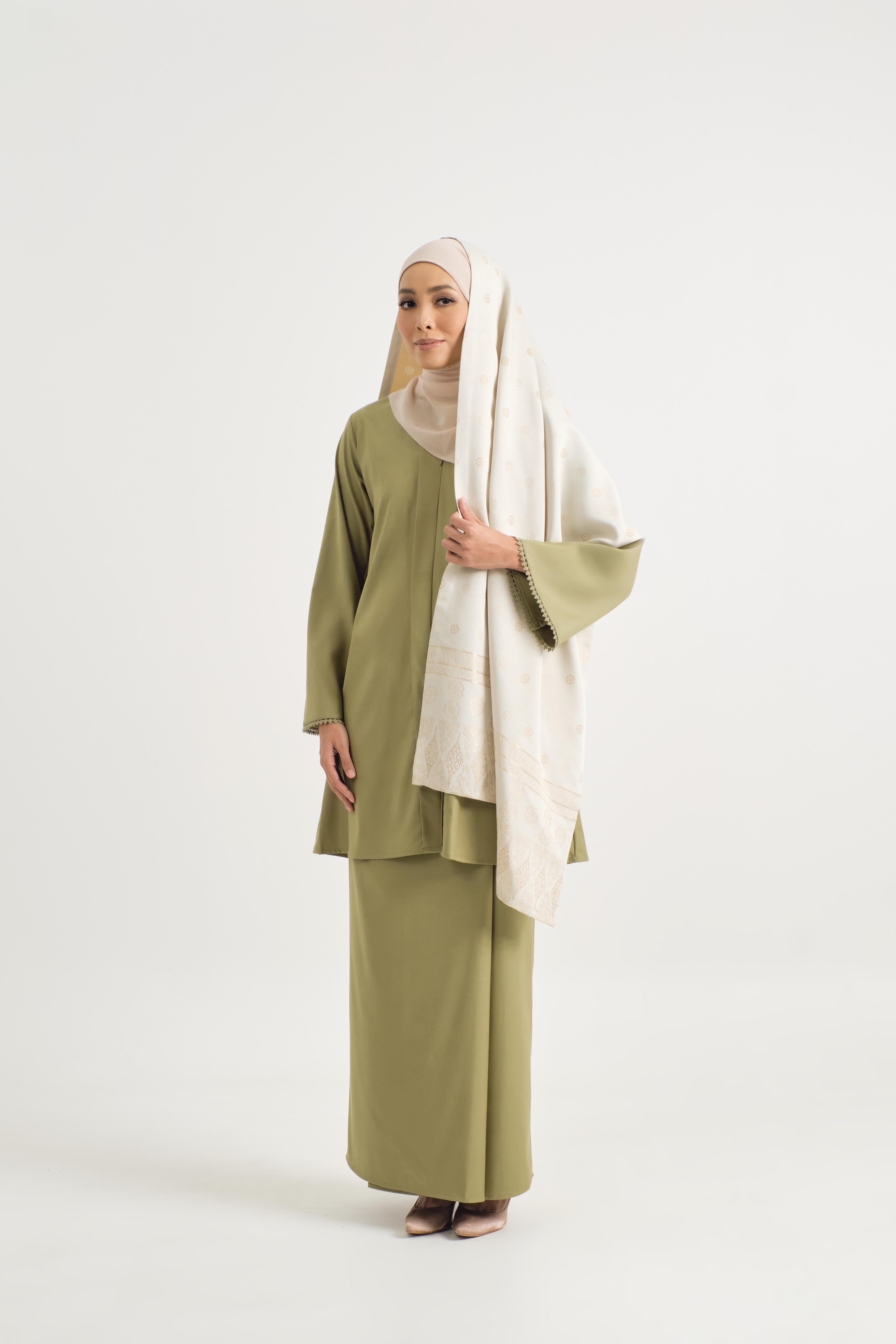 Patawali Baju Kebaya - Moss Green