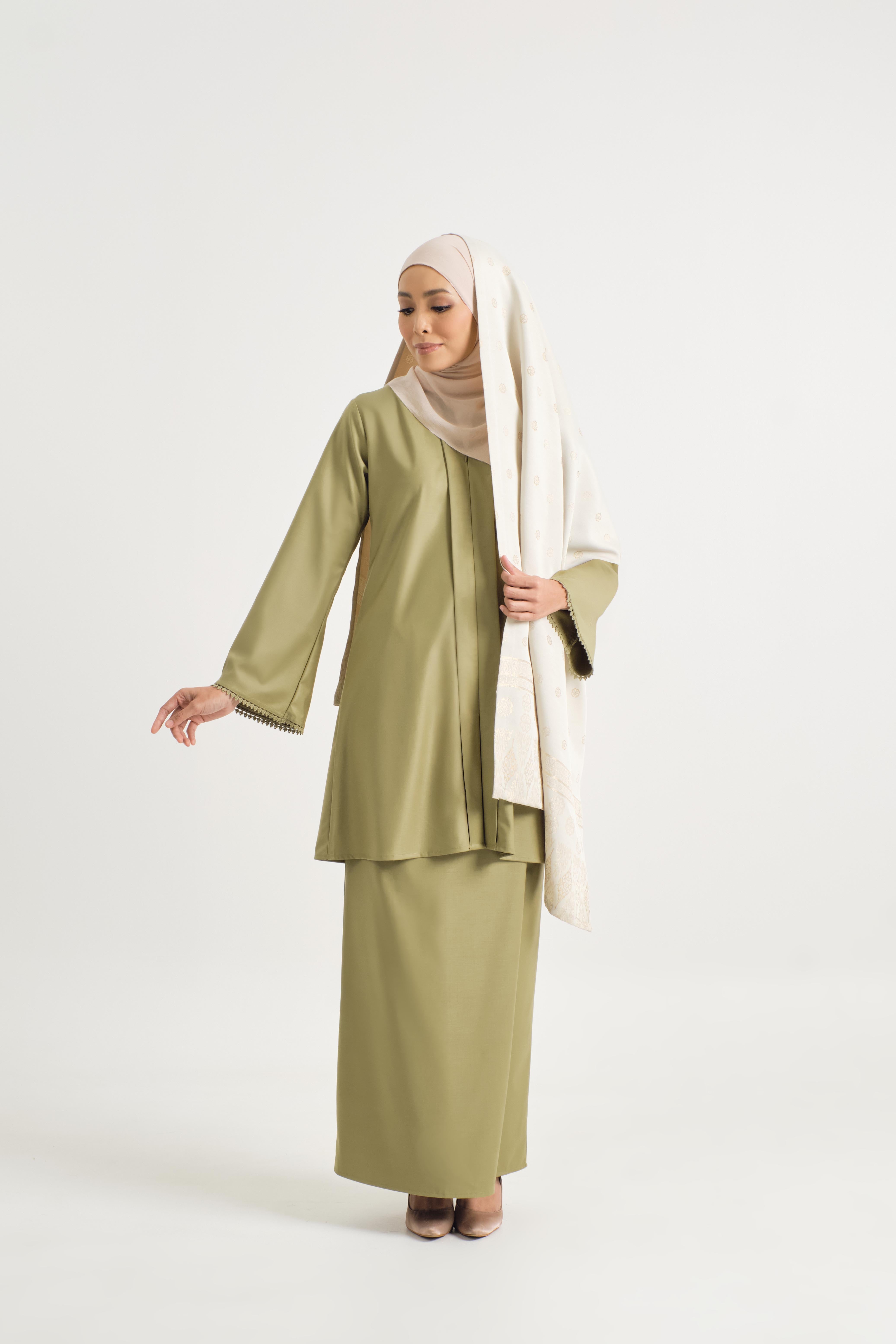 Patawali Baju Kebaya - Moss Green