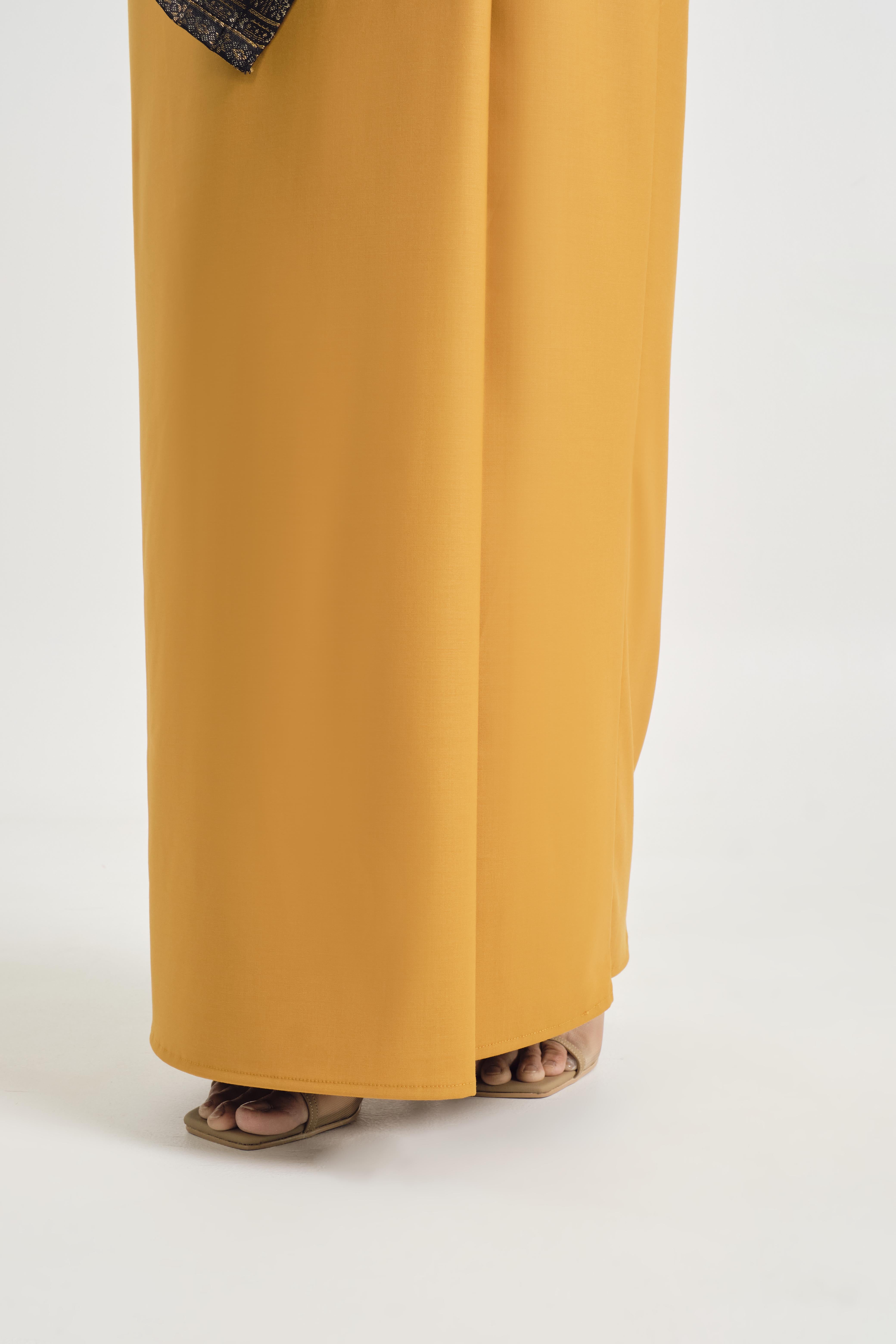 Patawali Baju Kurung - Mustard Yellow