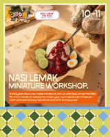 OSOM! Unfold - Nasi Lemak Miniature Workshop