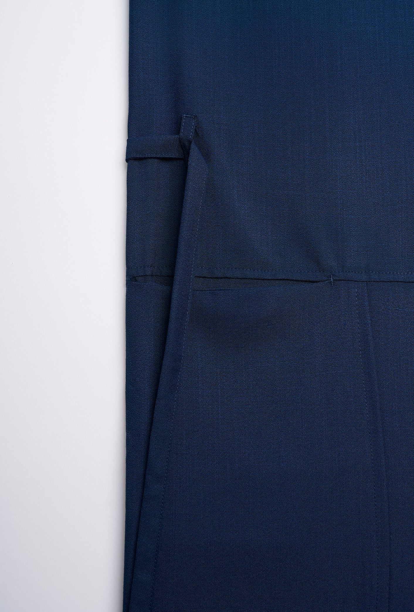 OG' Series Baju Melayu Teluk Belanga Klasik Seluar Ikat - Biru Gelap