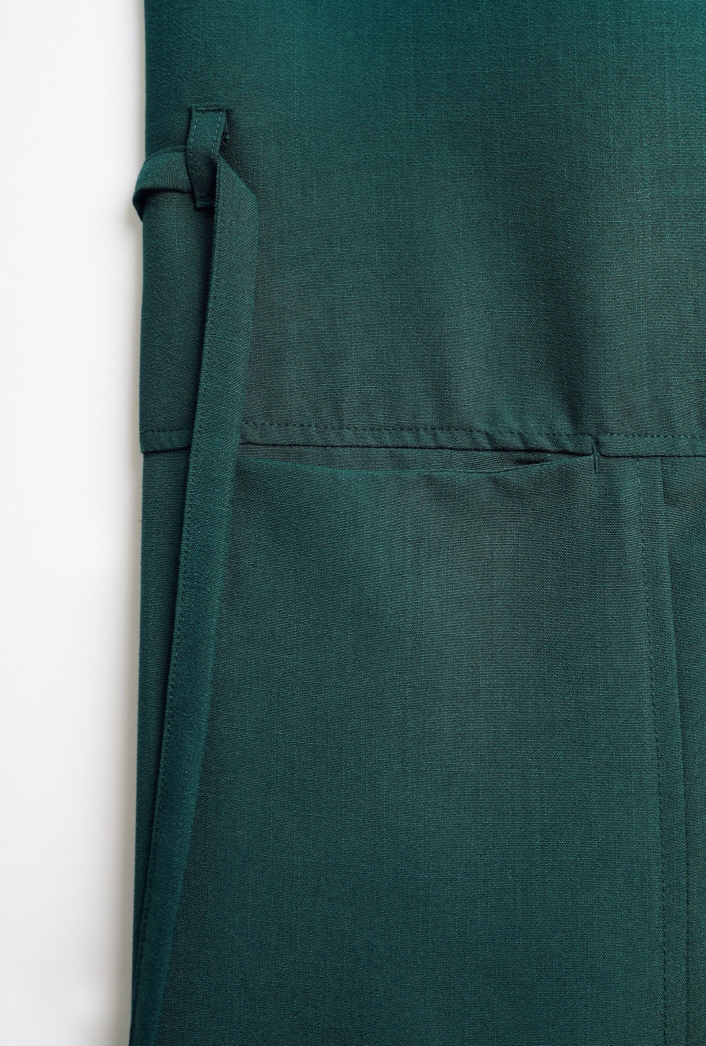 OG' Series Baju Melayu Teluk Belanga Klasik Seluar Ikat - Hijau Zamrud