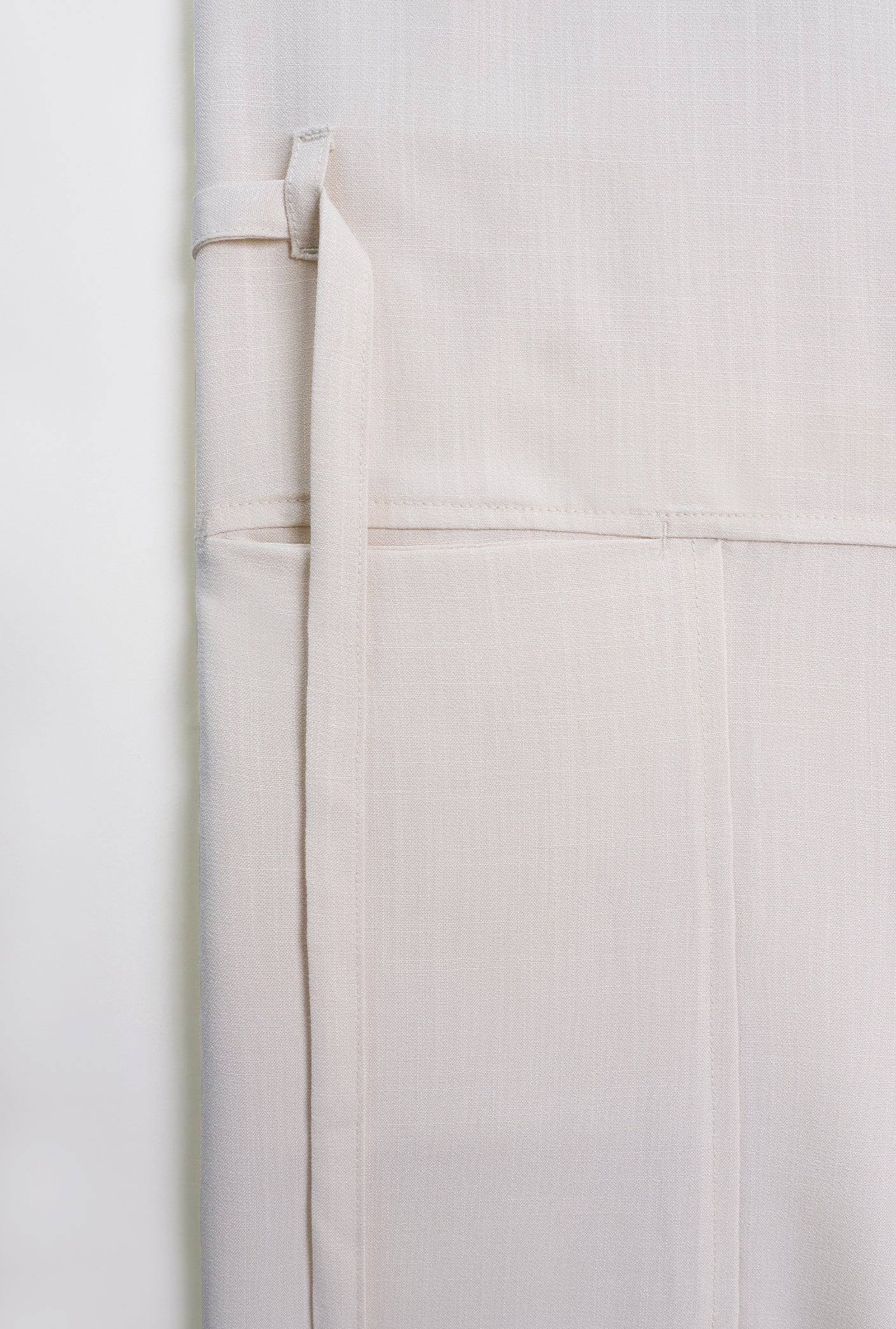 OG' Series Baju Melayu Teluk Belanga Klasik Seluar Ikat - Putih Gading