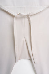 OG' Series Baju Melayu Teluk Belanga Klasik Seluar Ikat - Putih Gading