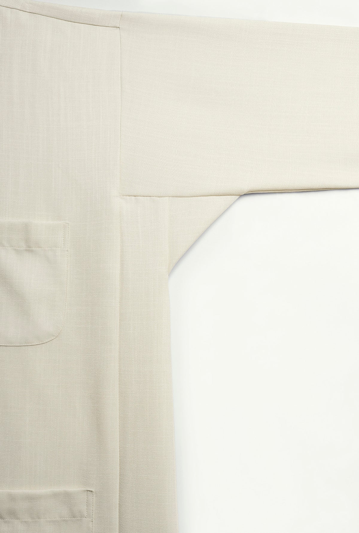OG' Series Baju Melayu Teluk Belanga Klasik Seluar Moden - Putih Gading