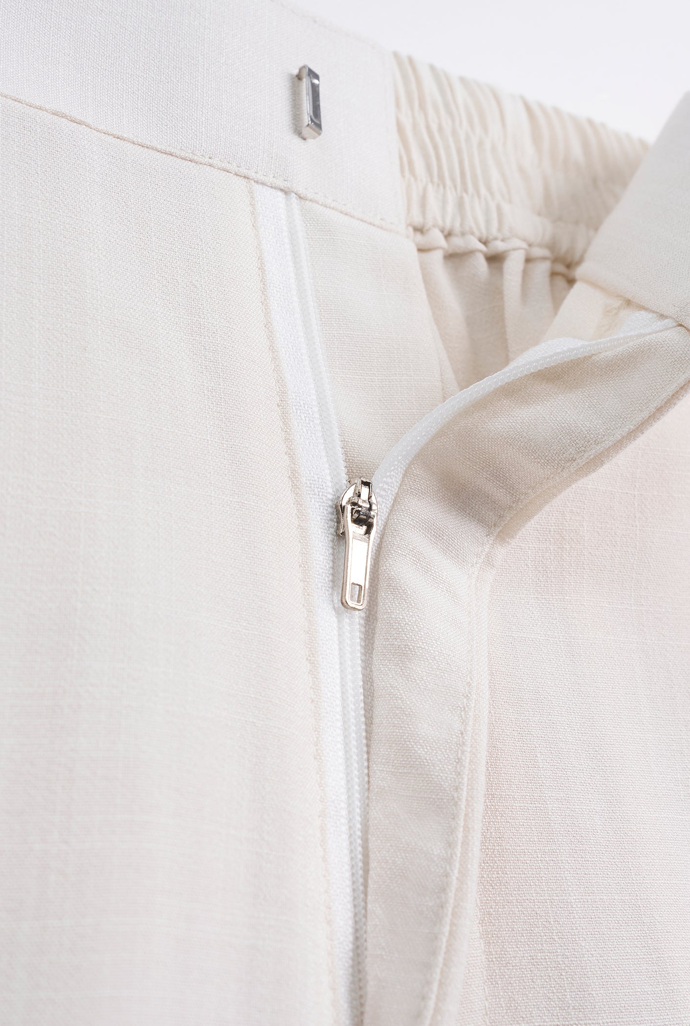 OG' Series Baju Melayu Teluk Belanga Klasik Seluar Moden - Putih Gading