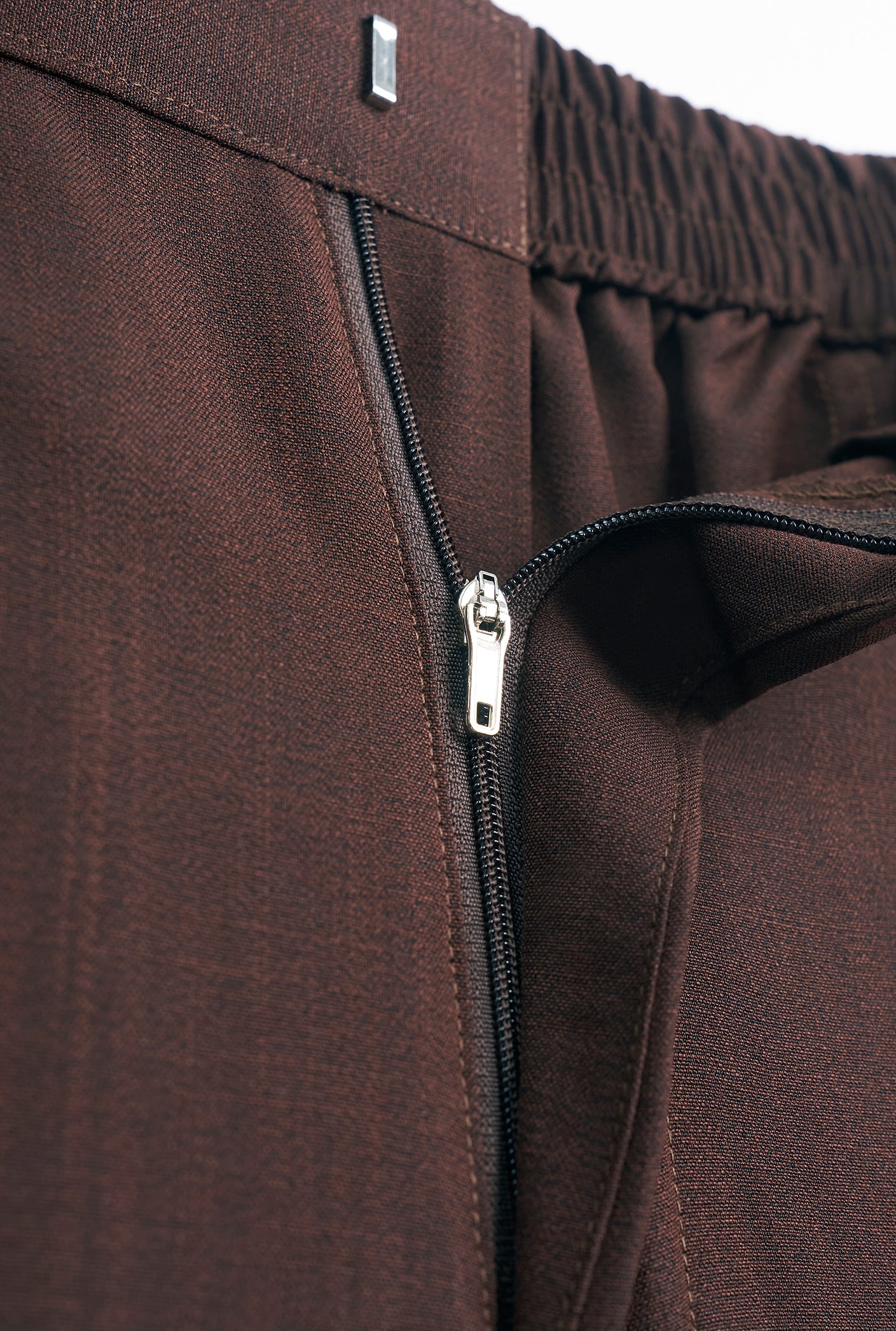 OG' Series Baju Melayu Teluk Belanga Klasik Seluar Moden - Perang Tua