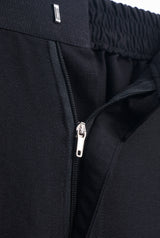 OG' Series Baju Melayu Teluk Belanga Klasik Seluar Moden - Hitam Tundra