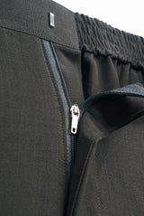 OG' Series Baju Melayu Teluk Belanga Klasik Seluar Moden - Hijau Arang