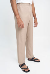 OG' Series Baju Melayu Teluk Belanga Klasik Seluar Moden - Perang Abu