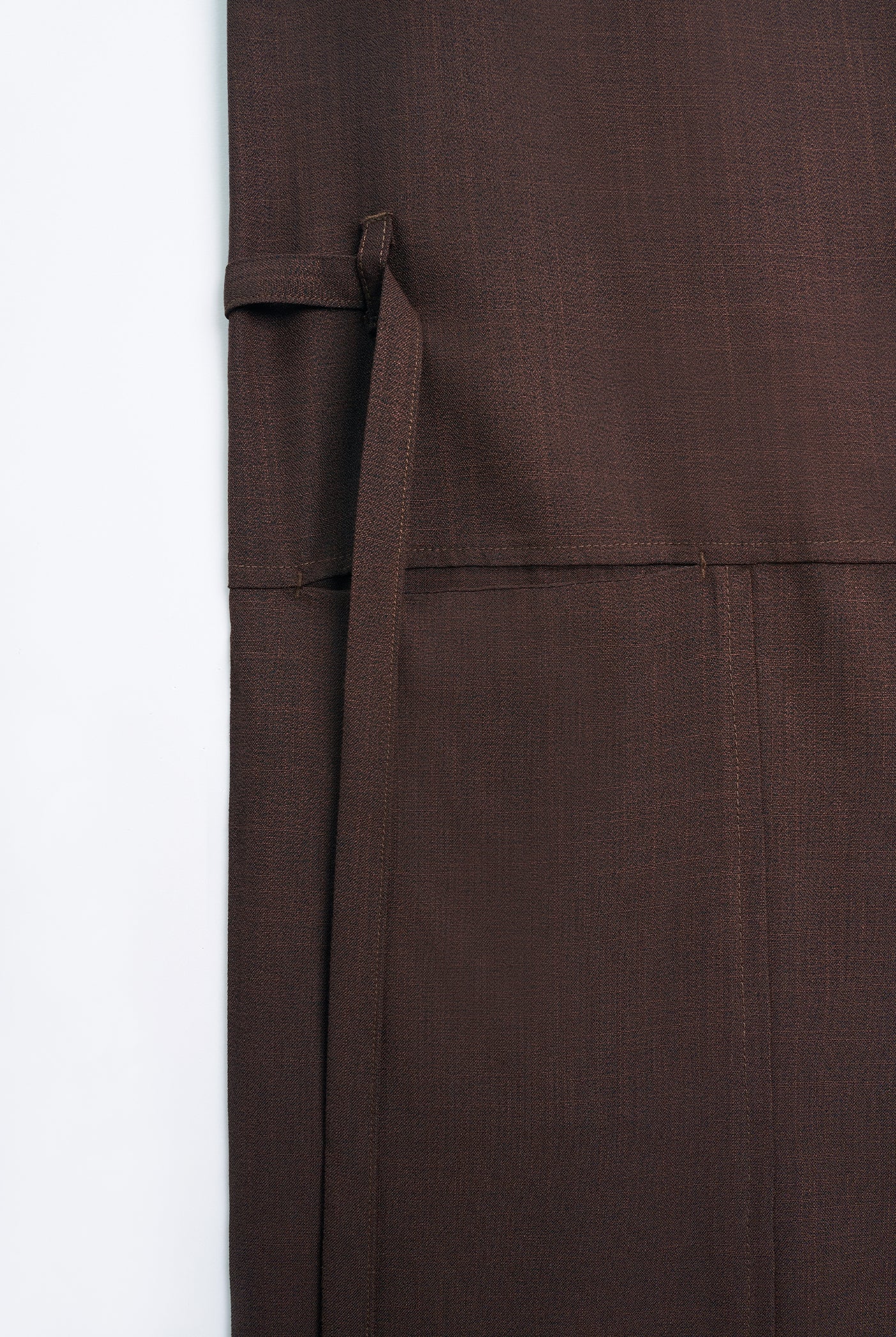 OG' Series Baju Melayu Teluk Belanga Klasik Seluar Ikat - Perang Tua