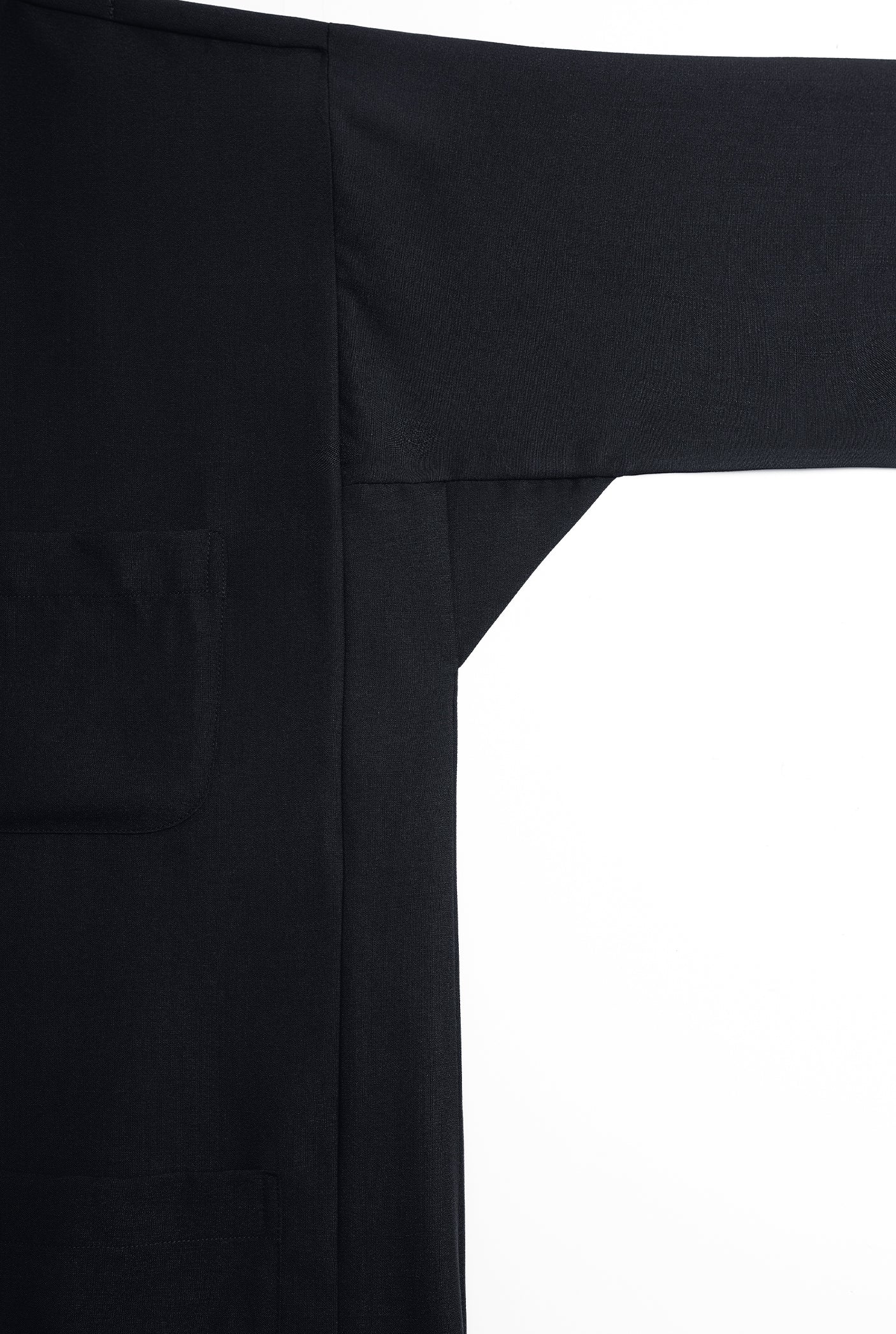 OG' Series Baju Melayu Teluk Belanga Klasik Seluar Moden - Hitam Tundra