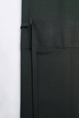 OG' Series Baju Melayu Teluk Belanga Klasik Seluar Ikat - Hijau Arang