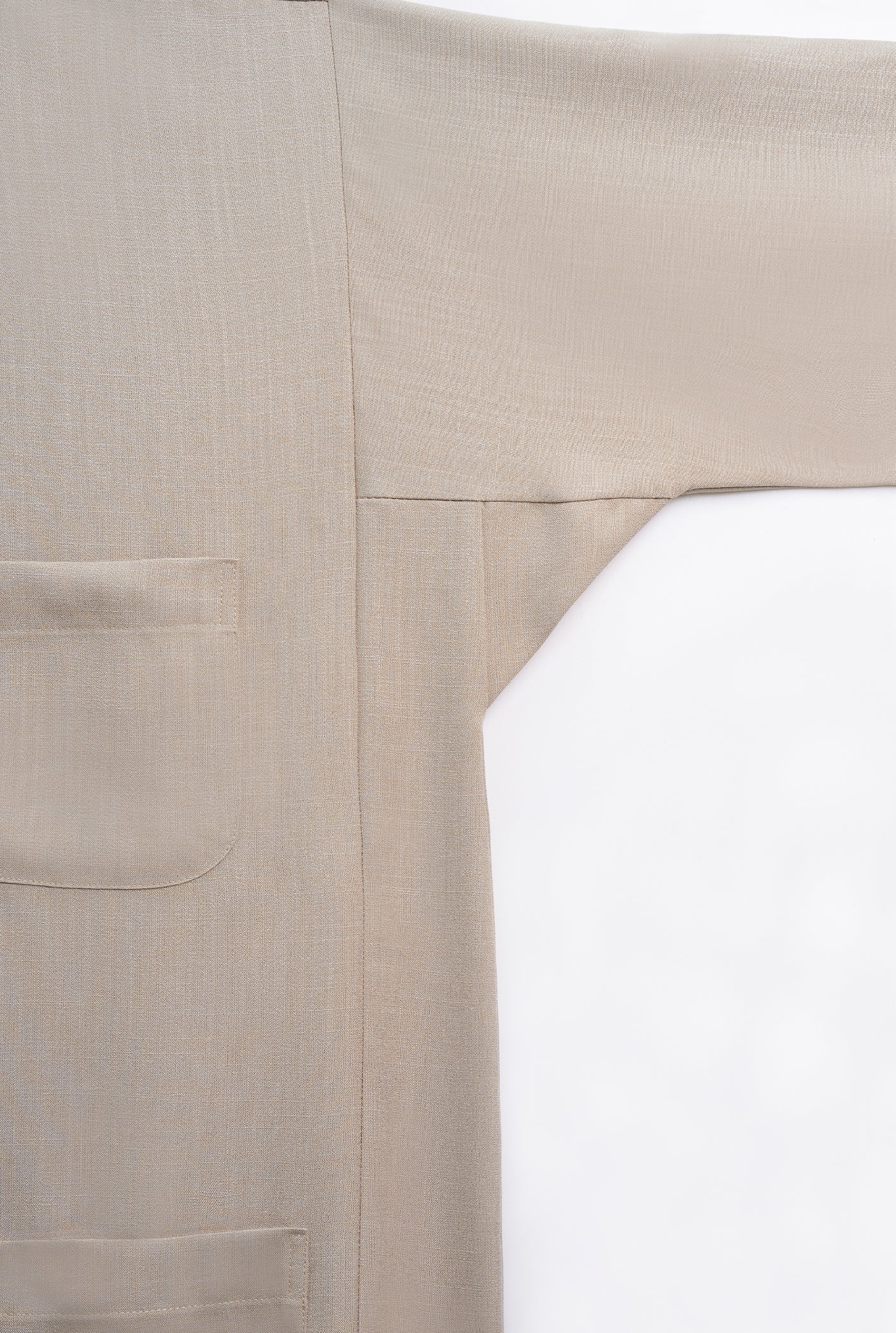 OG' Series Baju Melayu Teluk Belanga Klasik Seluar Moden - Perang Abu