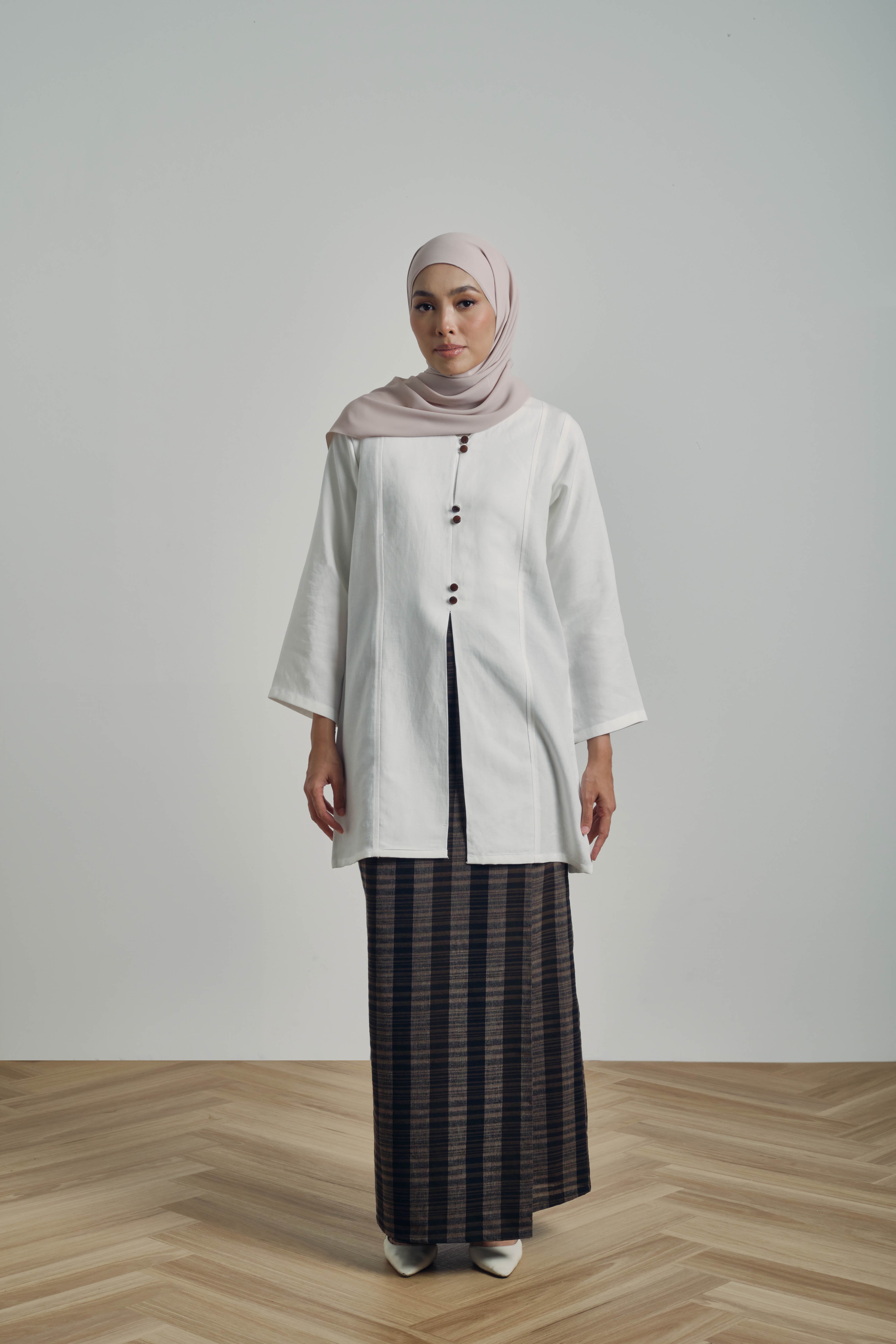 Mansoor Baju Kebaya - Off White