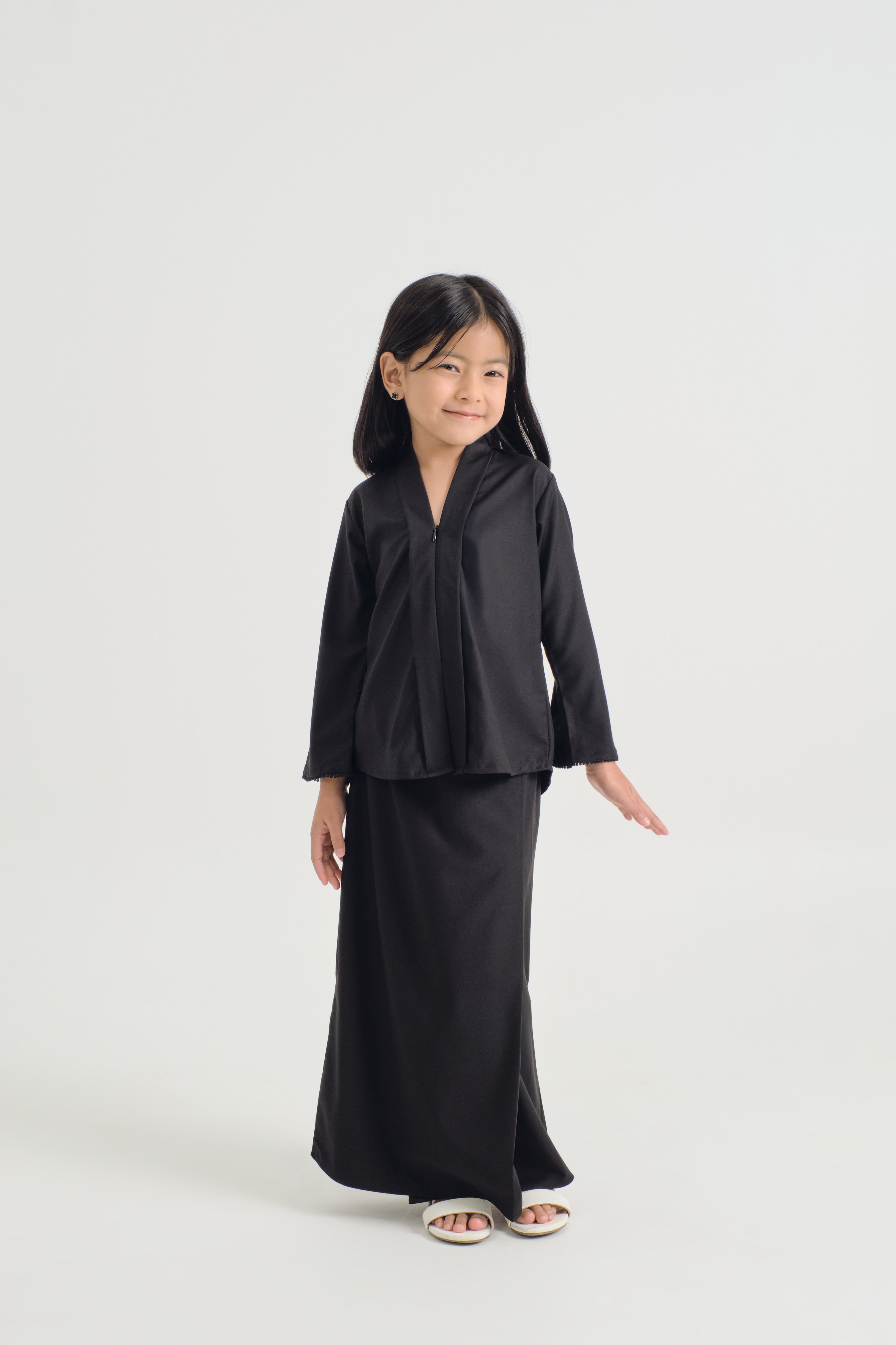 Patawali Girl Kebaya - Opal Black