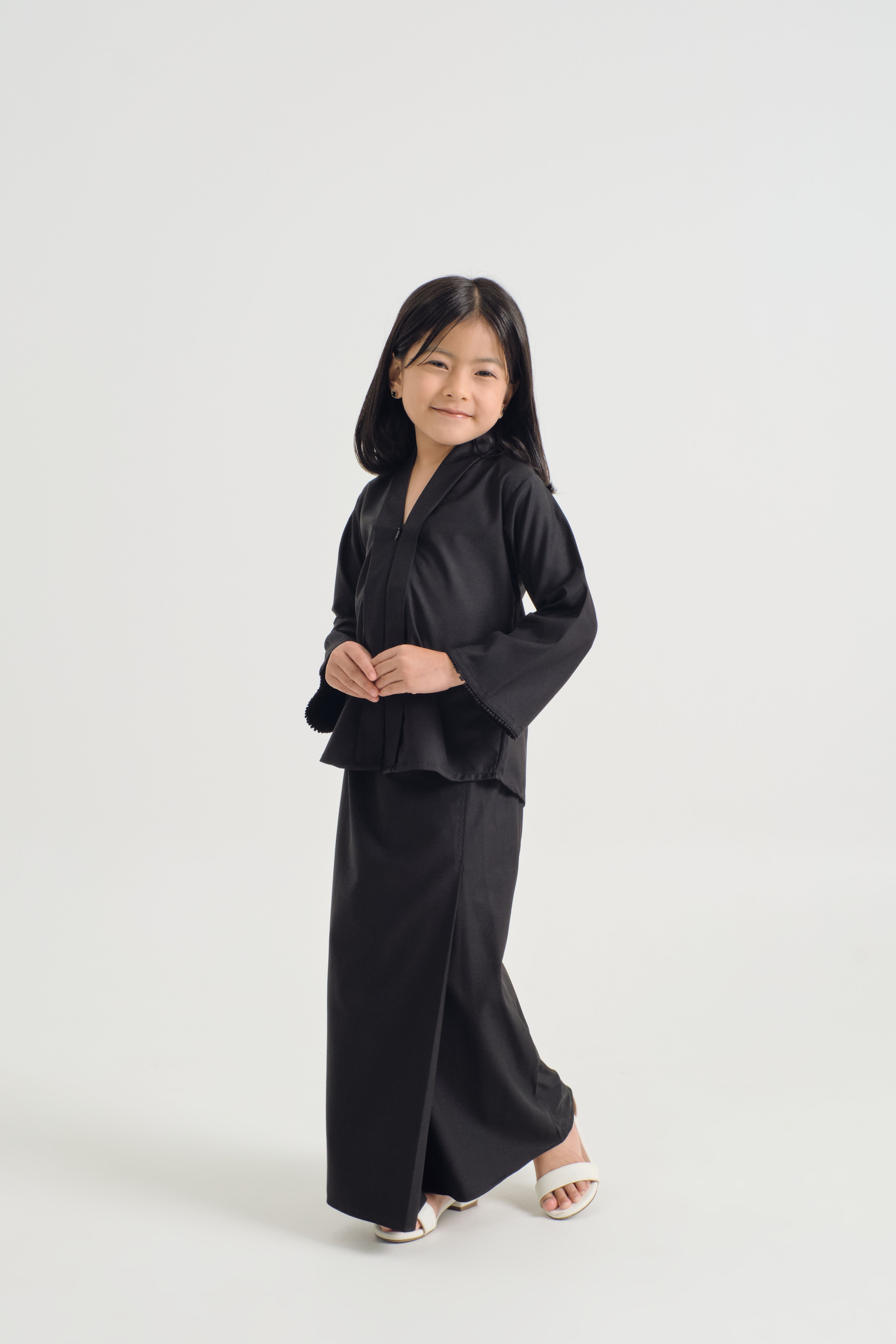 Patawali Girl Kebaya - Opal Black