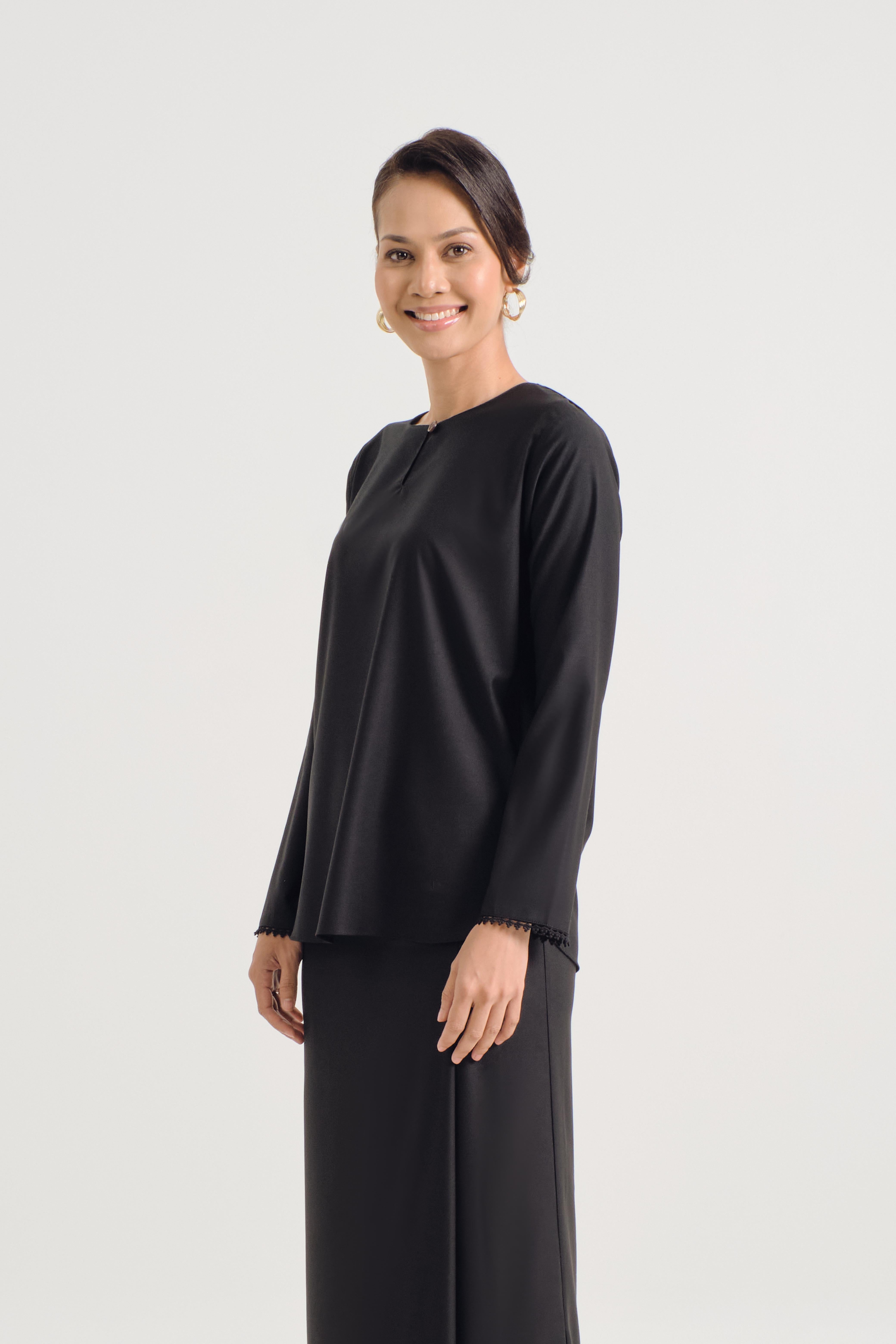 Patawali Baju Kurung - Opal Black