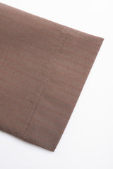 Pasak Modern Fit Top Quarter Sleeves - Brown