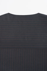 Pasak Modern Fit Top Quarter Sleeves - Deep Grey