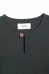 Pasak Modern Fit Top Quarter Sleeves - Dark Green