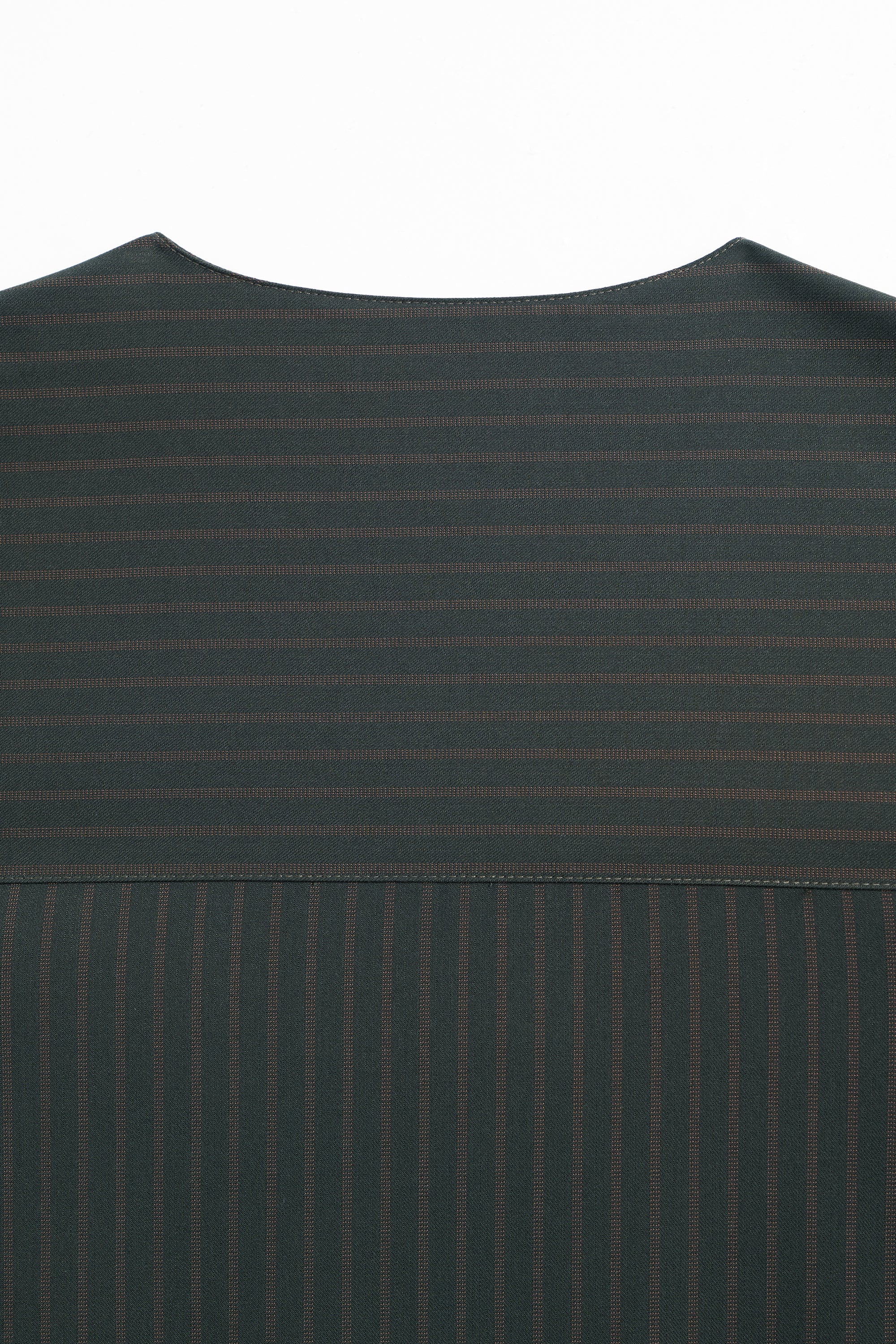 Pasak Modern Fit Top Quarter Sleeves - Dark Green