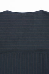 Pasak Modern Fit Top Quarter Sleeves - Dark Blue