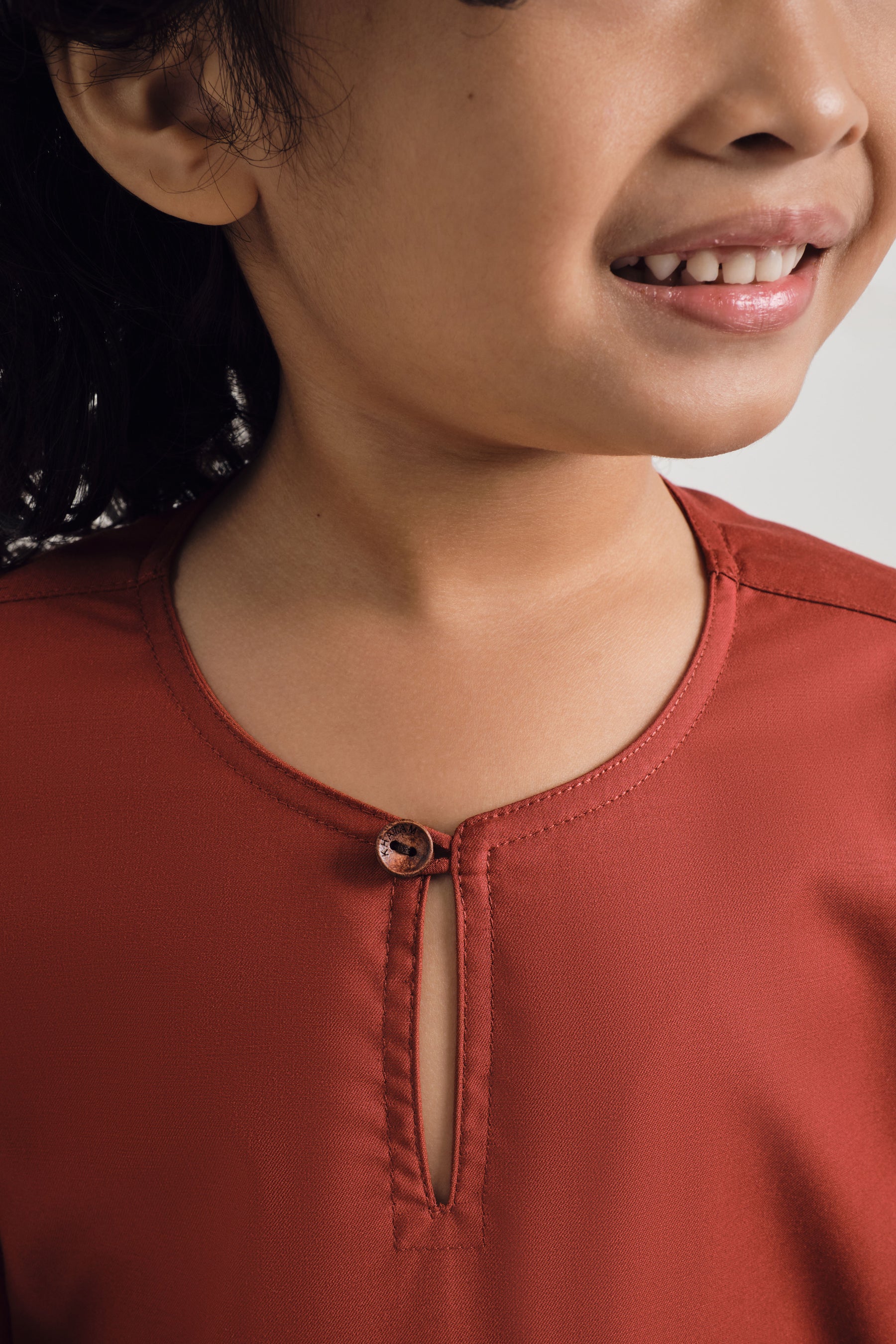 Patawali Boys Top - Brick Red