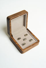 Butang Baju Melayu Pakulima - Checkered Graphite