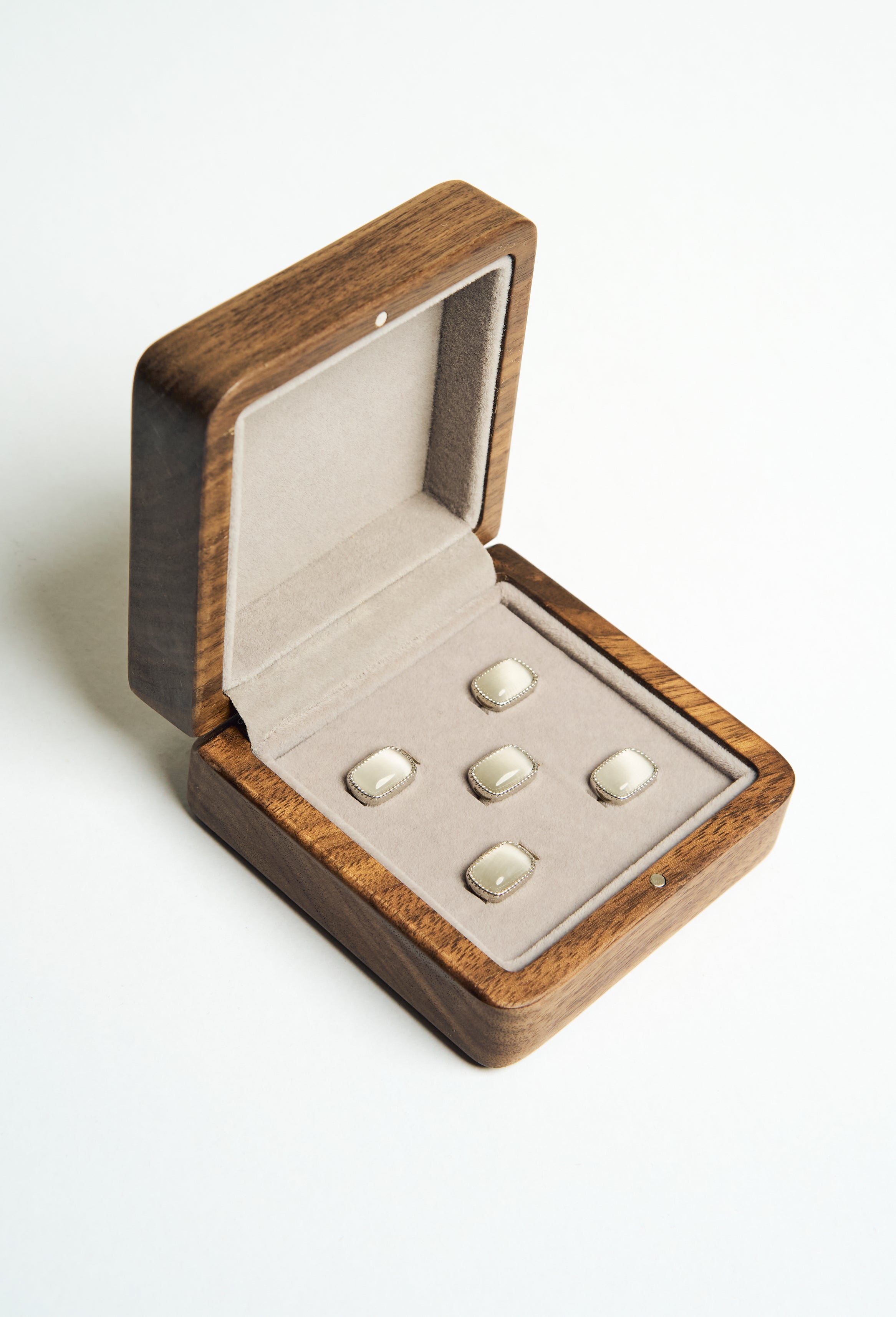 Butang Baju Melayu Pakulima - Silver Dust