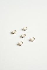 Butang Baju Melayu Pakulima - Silver Dust