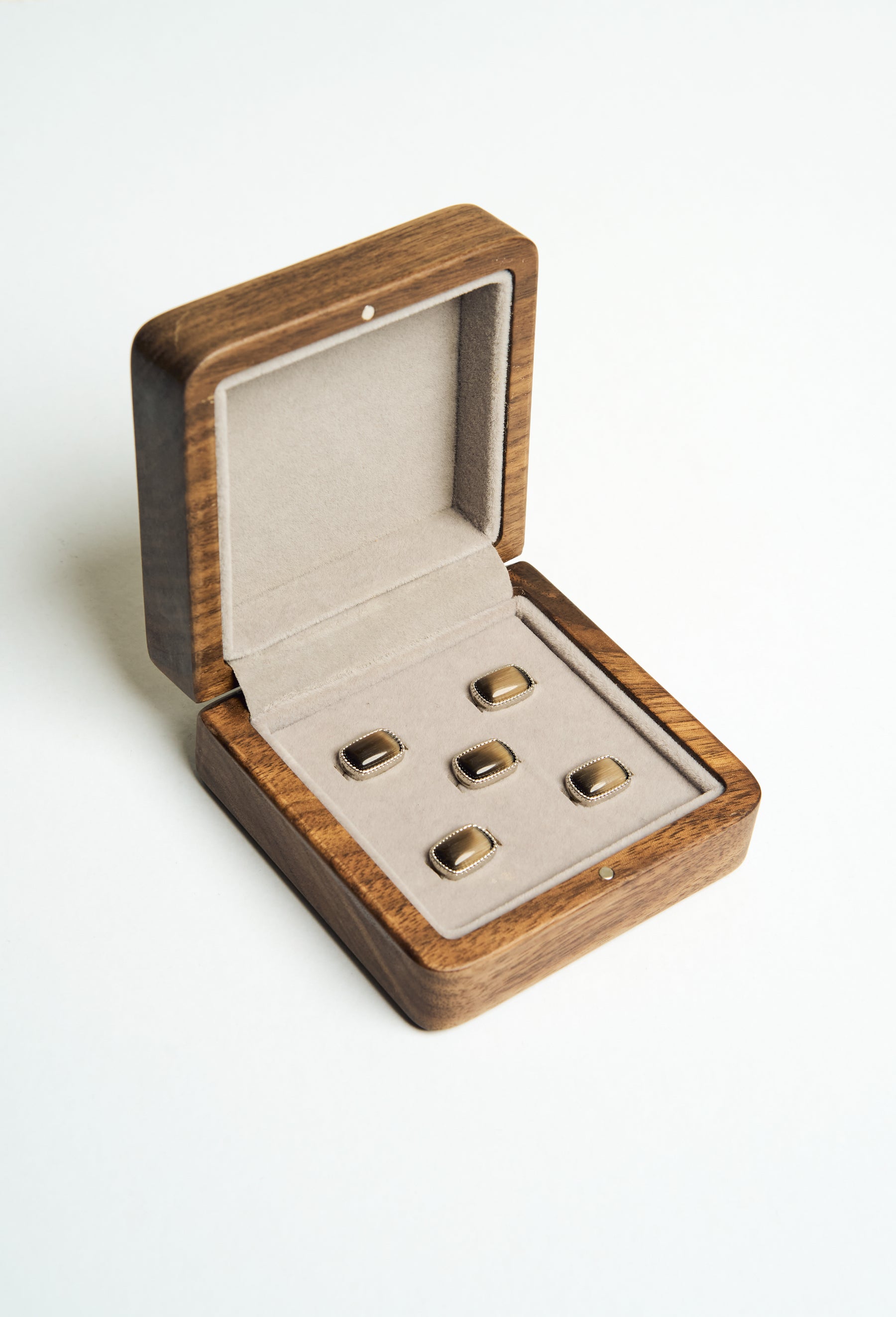 Butang Baju Melayu Pakulima - Walnut Mist