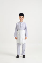 Patawali Boys Baju Melayu Cekak Musang - Pale Plum