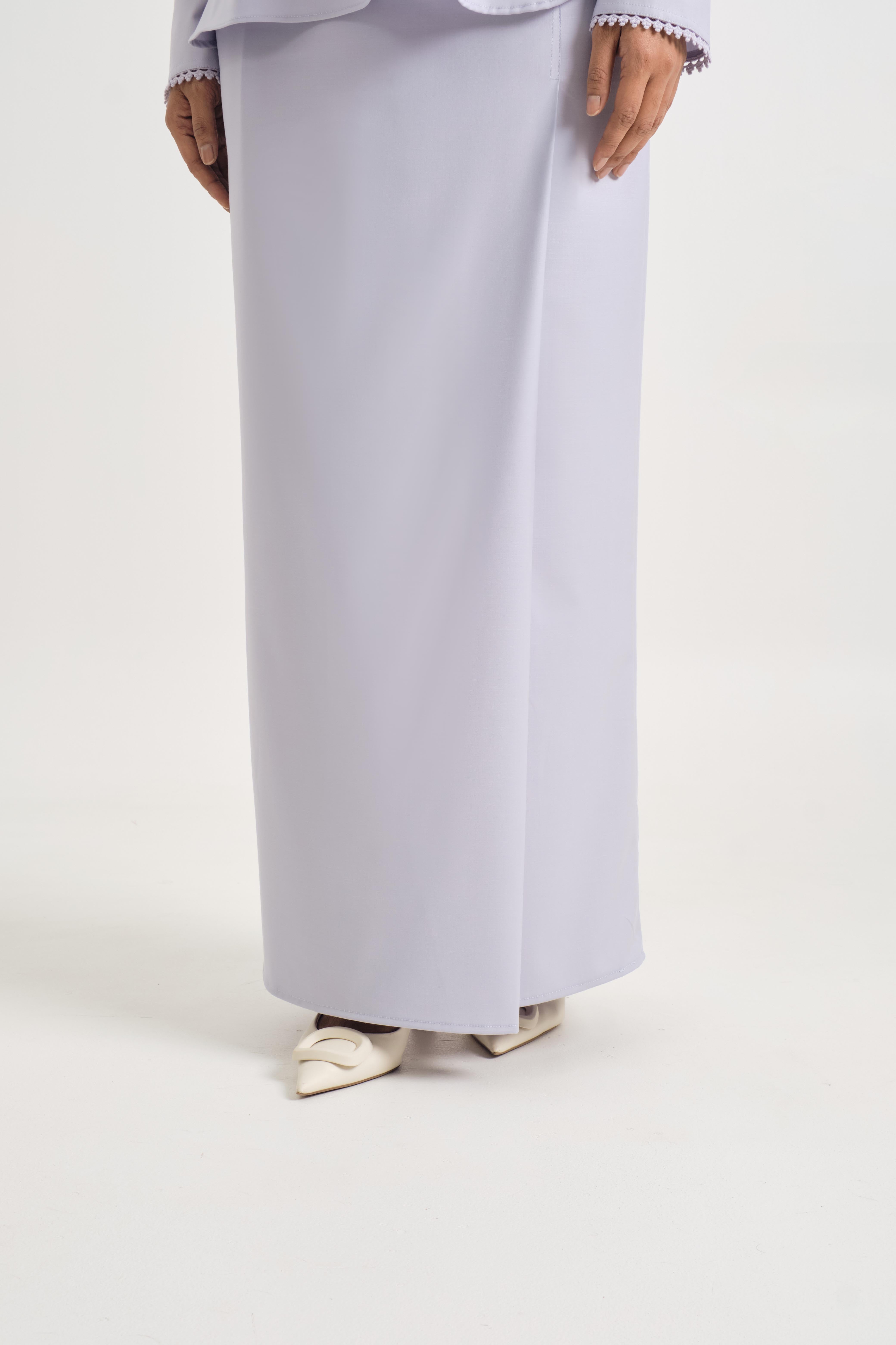 Patawali Baju Kurung - Pale Plum