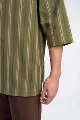 Palong Loose Fit Men Top Quarter - Avocado Green