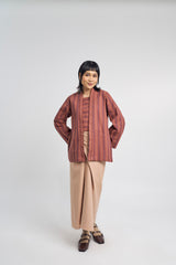 Palong Women Kebaya Pendek - Auburn Brown