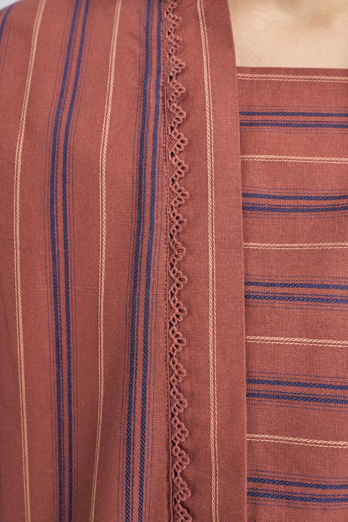 Palong Women Kebaya Pendek - Auburn Brown