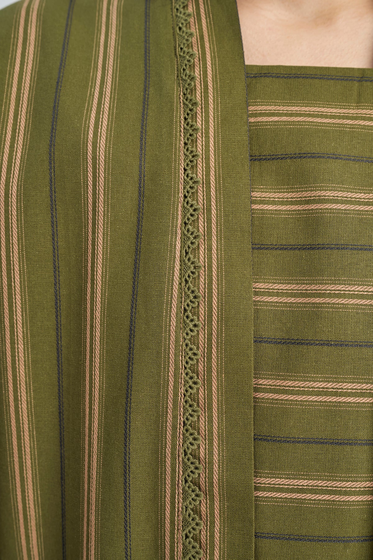 Palong Women Kebaya Pendek - Avocado Green