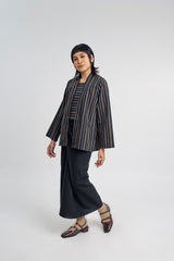 Palong Women Kebaya Pendek - Black