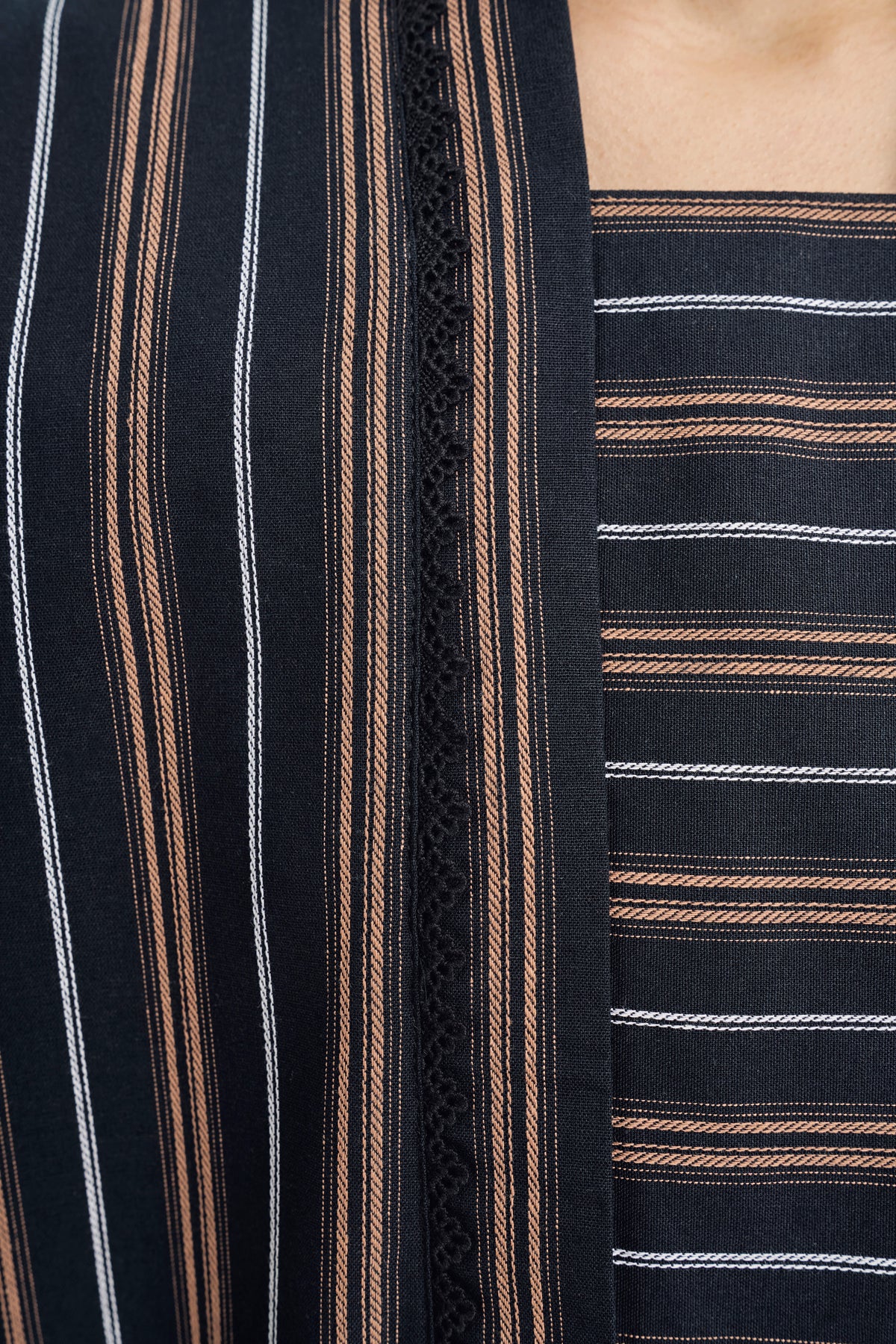 Palong Women Kebaya Pendek - Black