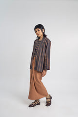 Palong Women Kebaya Pendek - Dark Grey