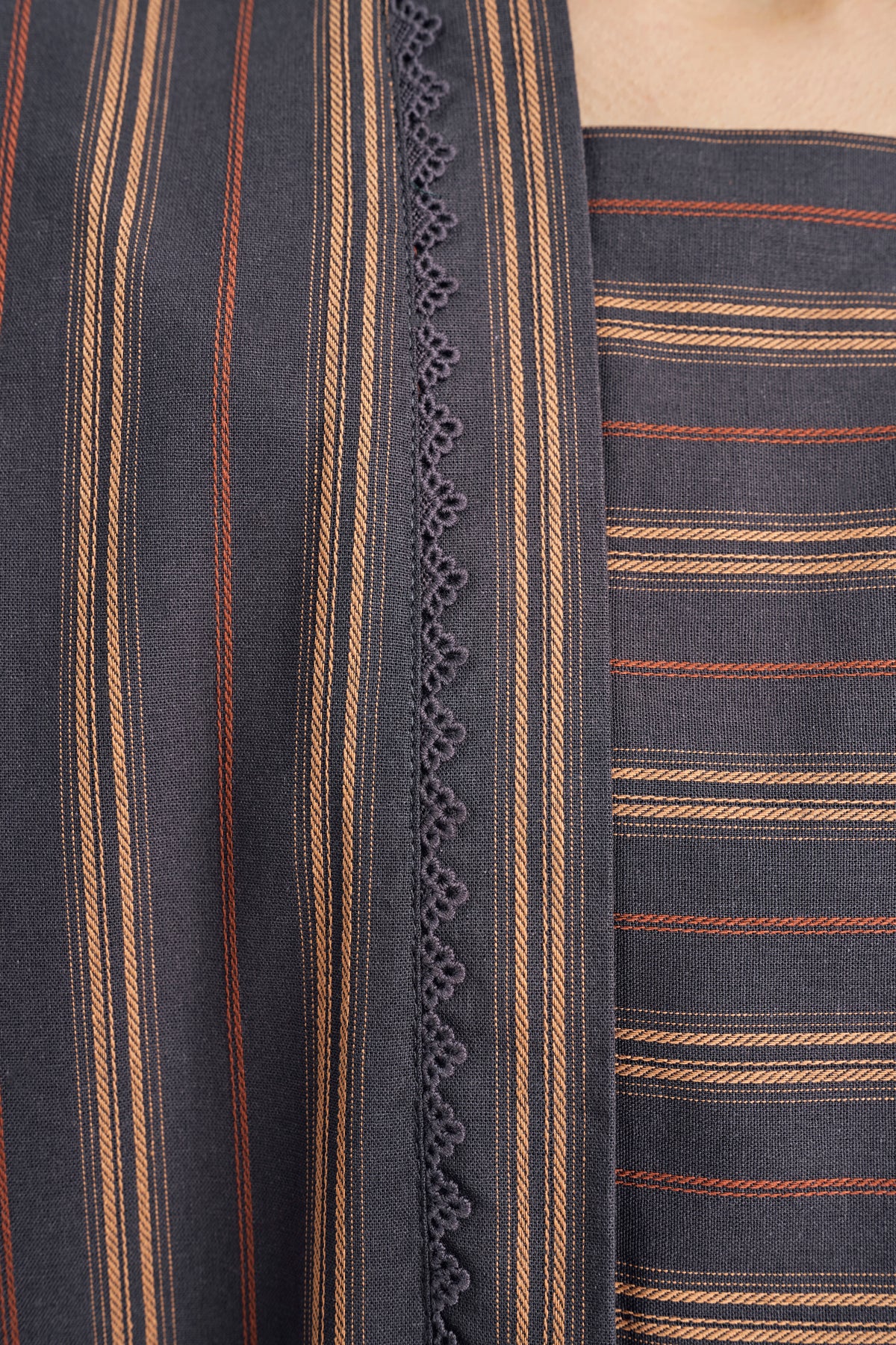 Palong Women Kebaya Pendek - Dark Grey