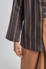 Palong Women Kebaya Pendek - Dark Grey