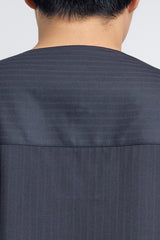 Pasak Modern Fit Top Quarter Sleeves - Dark Blue