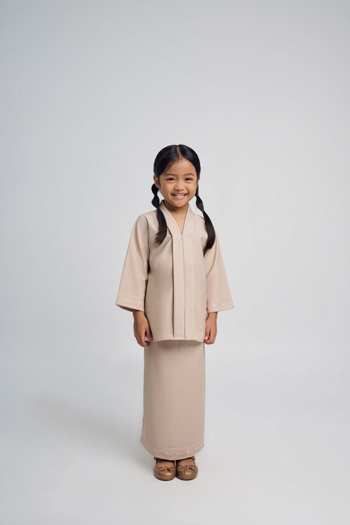 Patawali Girl Kebaya - Beige