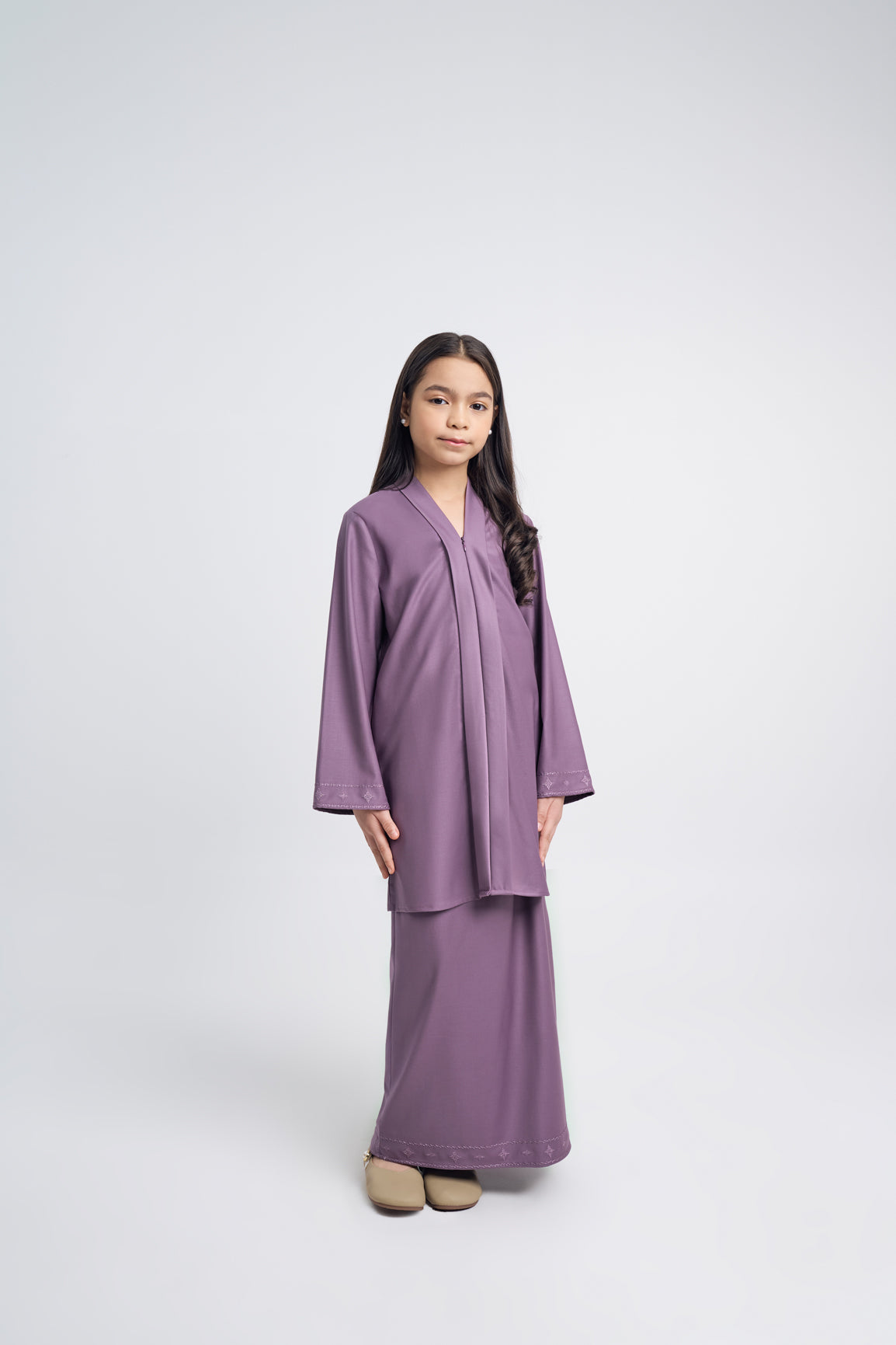Patawali Girl Kebaya - Dusty Lilac